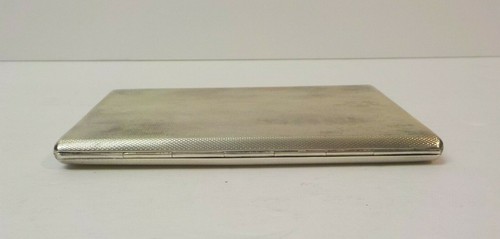 Goldsmiths & Silversmiths English Sterling Silver Cigarette Case, c. 1949 - Picture 5 of 9