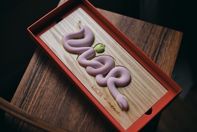 Dior x Kaws 2025 CNY Red Snake Paket Box Set