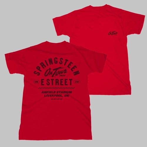 Bruce Springsteen &E.Street Band On Tour 2025 In Liverpool UK T-Shirt Size S-3XL - Picture 5 of 7