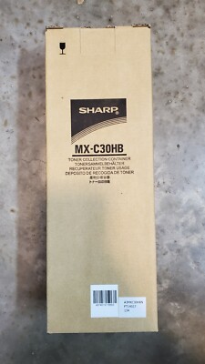 Genuine OEM Sharp MX-C30HB DUNT-1092USZZ DUNT-1092RSZZ Black Toner Cartridge -G6