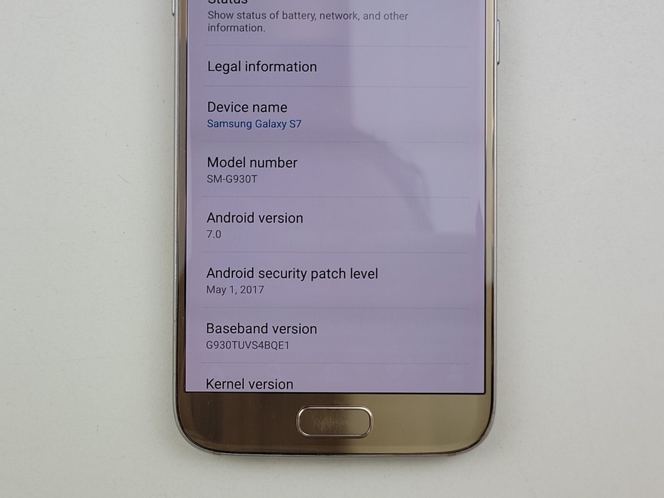 Samsung Galaxy S7 (SMG930T) 32GB (GSM Unlocked) (TMobile) *READ