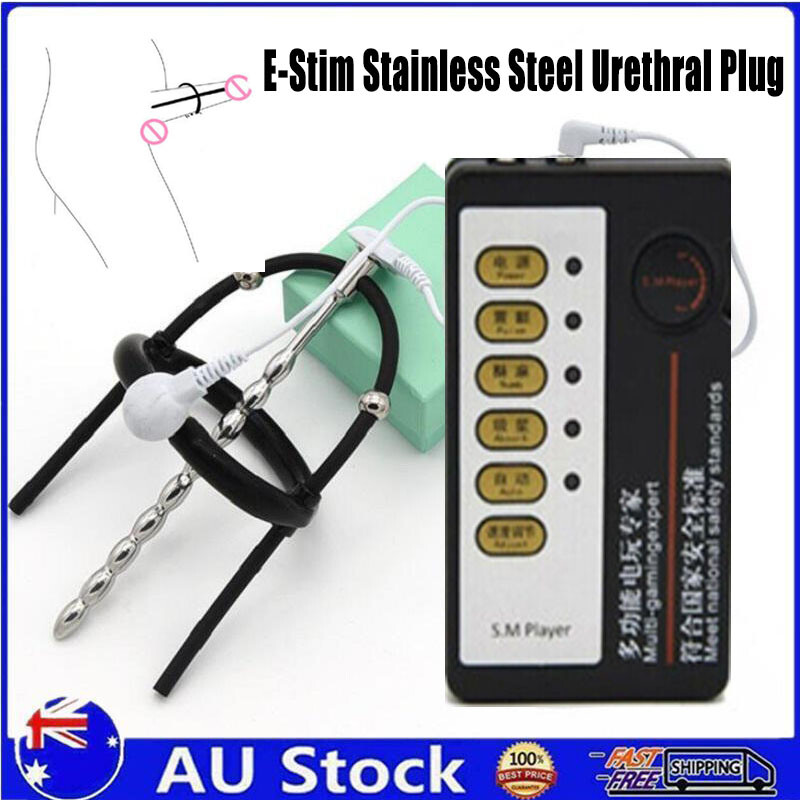 Electric Dilator Penis Plug Cover Stretcher Enhance Dilators Sounding E