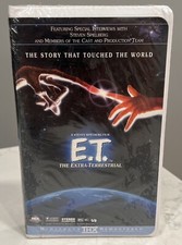 E.T. The Extra-Terrestrial VHS 1982 Clamshell NEW MCA/Universal Watermark