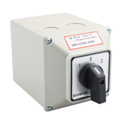 Baomain Universal Rotary Changeover Cam Switch SZW26-63/D303.3D 660V 63A 3 Po...