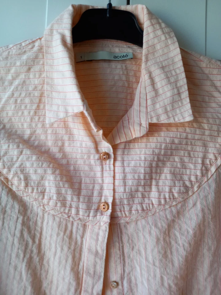 ACOTE COTELAC Chemise saumon manches longues Taille 1 - Photo 4/4