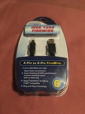 Quantaray 6Ft IEEE 1394 Firewire Cable 4-Pin to 6-Pin NEW Bin 24