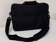 AmazonBasics Laptop Bag 15.6 Inch Black Nylon Briefcase With Shoulder Strap Ha