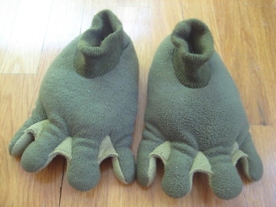 frog feet slippers
