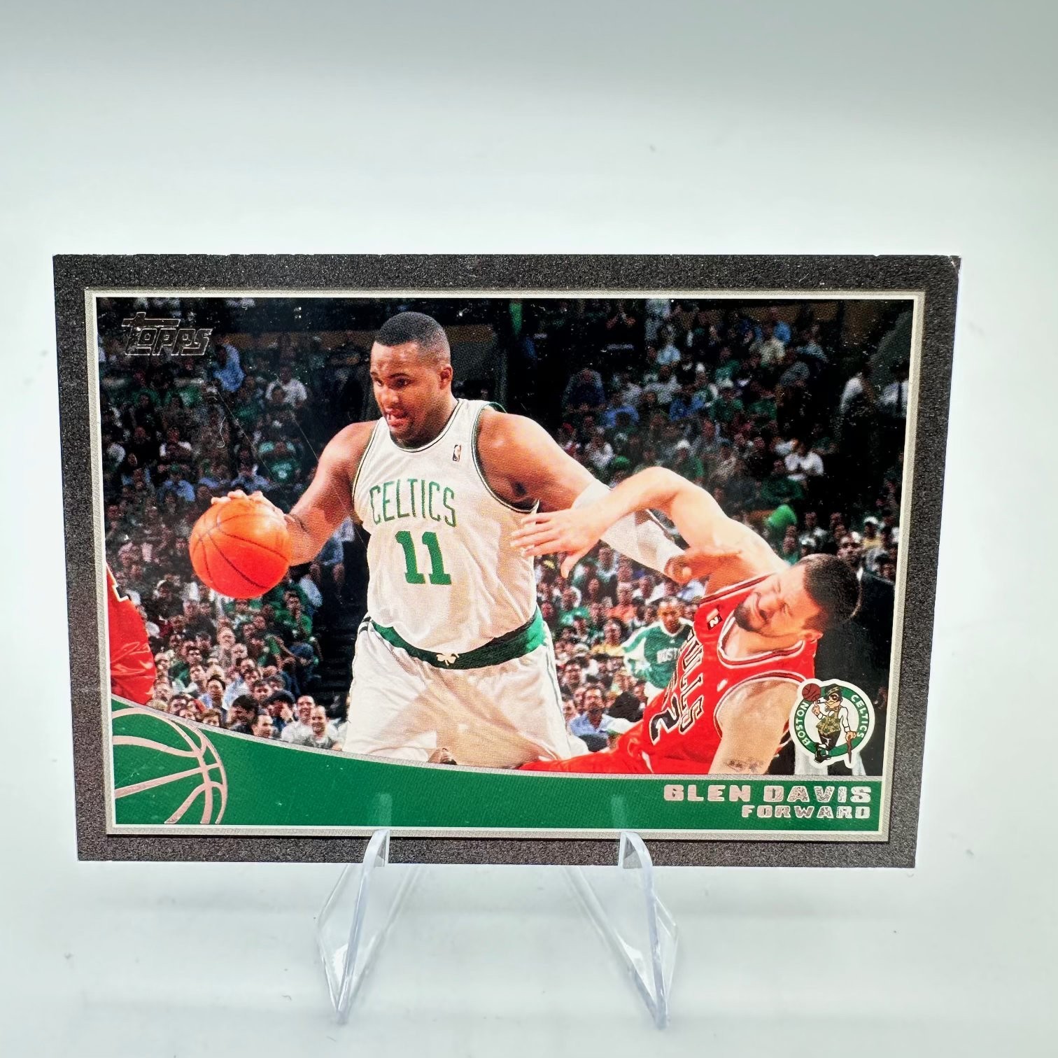 2009-10 Topps Basketball GLEN DAVIS "Big Baby" Celtics #20 Black Border /50 RARE