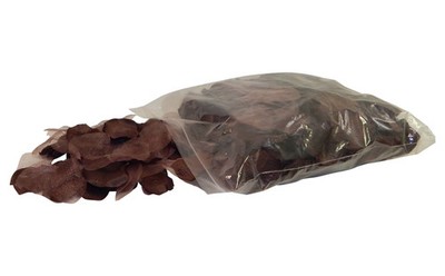 Espresso Brown Rose Petals Polysilk Faux Fake Flower 400 Opaque & 100 Sheer