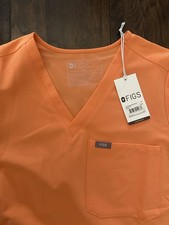 FIGS Scrub Set Women's XS Petite Terracotta Casma Top Zamora Joggers