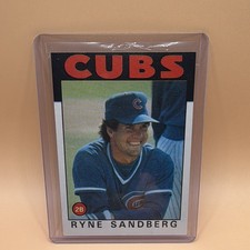 Topps 1986 Topps Ryne Sandberg #690 Chicago Cubs Baseball 1986 Potential 10!!!!!