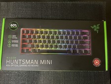 Razer Huntsman Mini 60 Optical Gaming Keyboard Black RGB Optical Switches