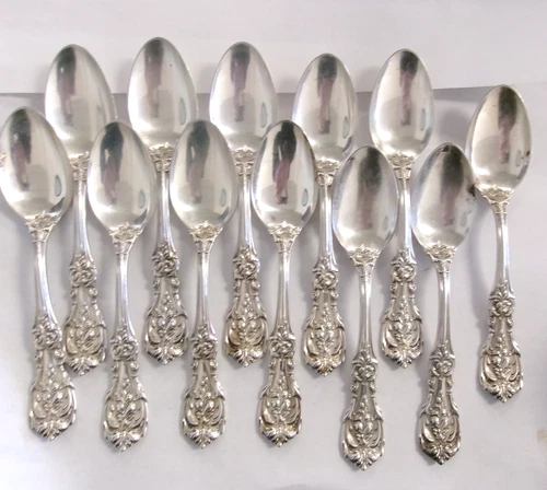(12) Count Reed & Barton Sterling Silver Spoon Lot - 425.0 Grams