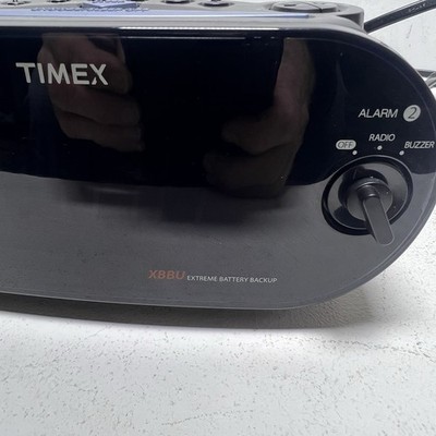 Timex XBBU T715 Redi-Set Dual Alarm Clock Radio Am/Fm Large Digital Display