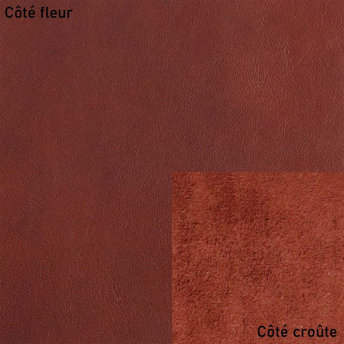Cuir de basane aniline BAF28 souple pour création de sacs à main