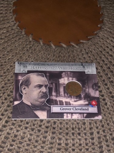 2025 Historic Autographs Potus: White House Grover Cleveland 1887 Penny Coin