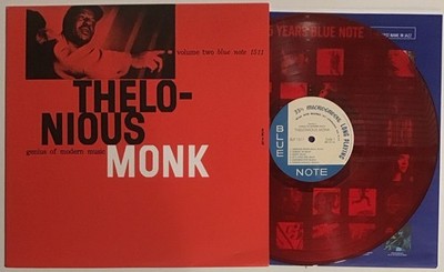 THELONIOUS MONK Genius Of Modern Music LP - Blue Note - RED VINYL   VG++