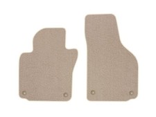 Velours Fußmatten für VW Jetta V Bj. 2005 - 2010 Automatten Neu BEIGE VORNE ALPS