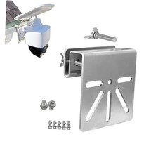 Antirust Gutter Mount for eufy solocam S340 Camera,Solid Stainless Steel