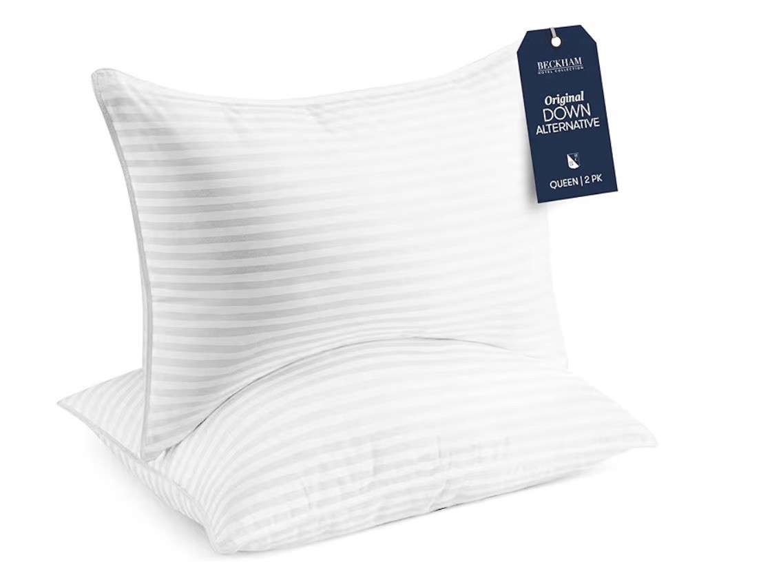 Standard/queen Size Set Of 2  Original Down