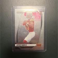 Panini Prizm 2024 Jayden Daniels Rookie #347 Washington Commanders Card