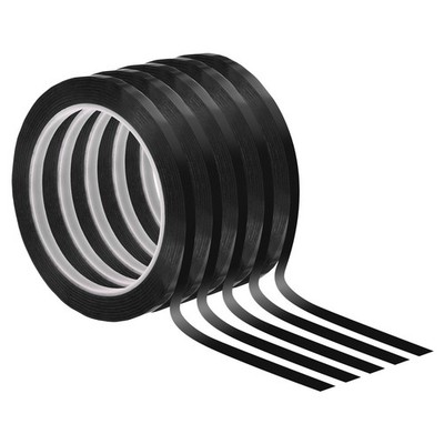 Weißwandband 5mm X 66m, 5er Pack Dünnes Whiteboard Band für Grafik Chart Mark...