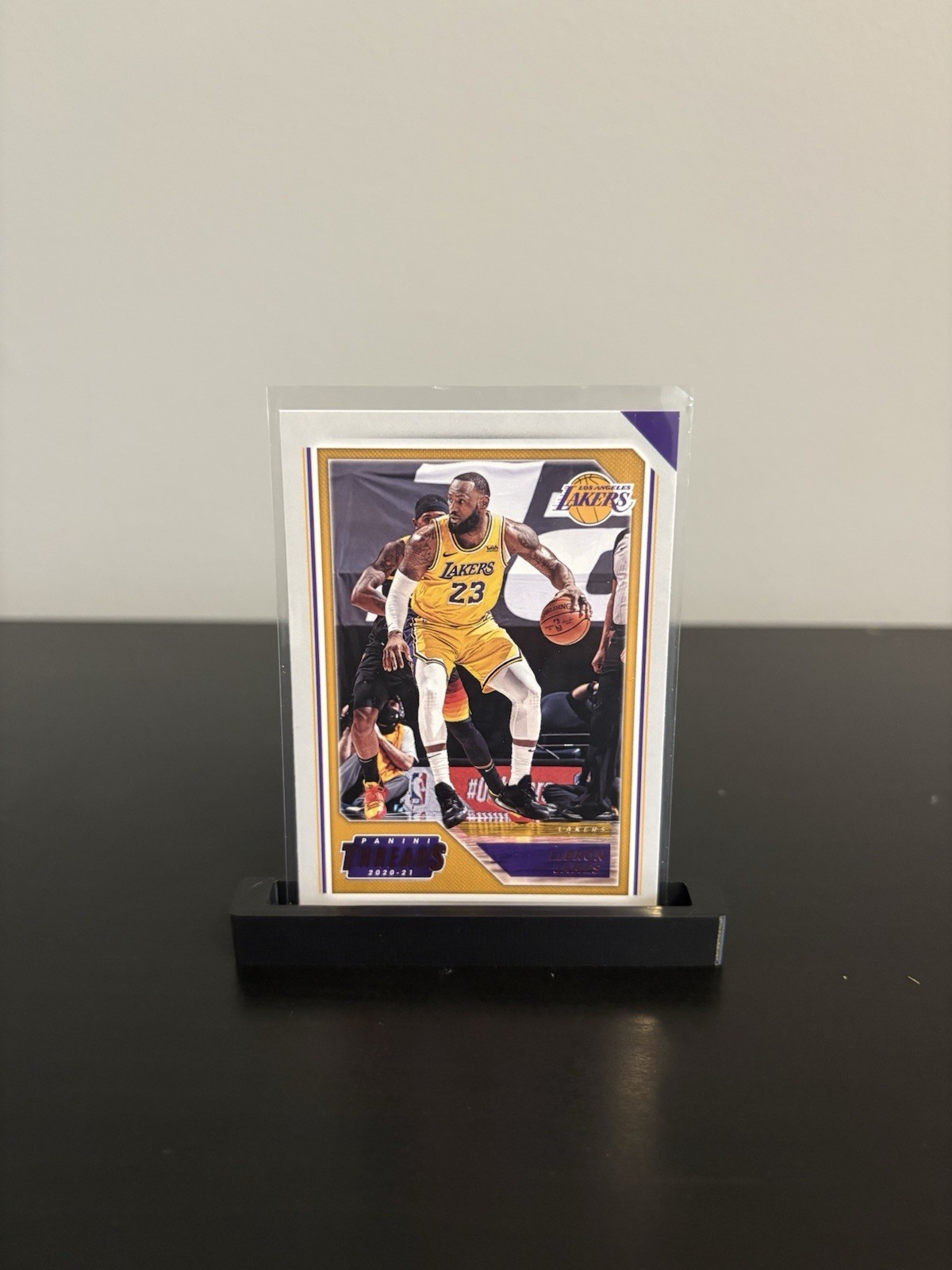 LeBron James 2020-21 Panini NBA Chronicles Pink Threads #85