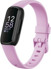 Fitbit Inspire 3 Fitness Tracker Lilac Bliss Black S L Bands Sleep Heart Rate