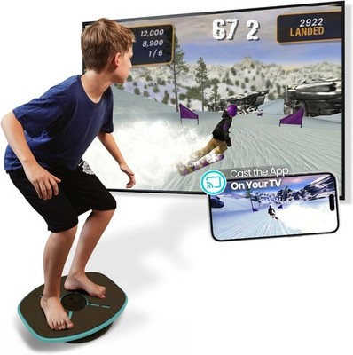 GoBalance Sport-Play Premium Interactive Wooden Balance Board Bluetooth App