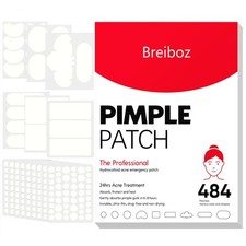 Large Pimple Patches Full ,484 Patches,XL Acne Patches,Big Hydrocolloid Banda...