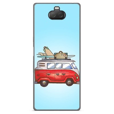 Peluche Custodia Cover per Sony Xperia 5 II Coniglio Peluche per Sony