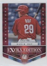 2012 Elite Extra Edition Aspirations Die-Cut 187/200 Darin Ruf #199 0c2