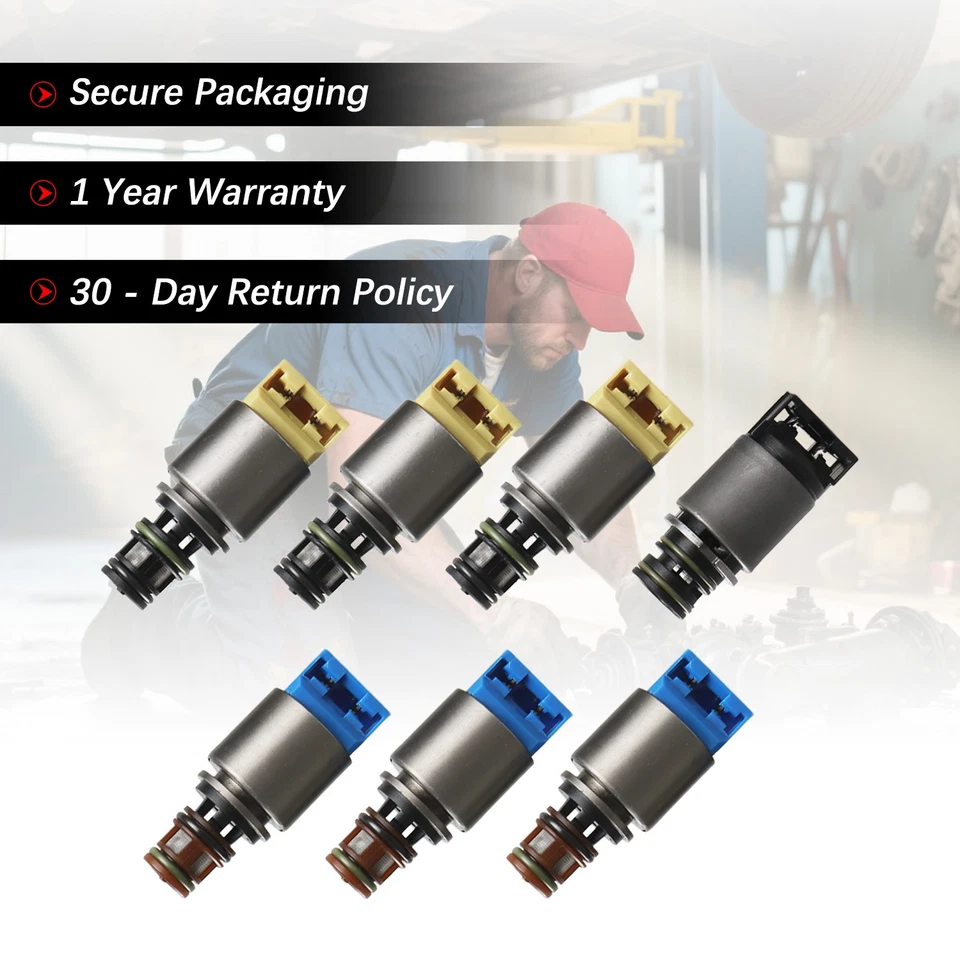 6HP19 6HP26 Transmission Solenoid Kit For 2004-up BMW AUDI FORD JAGUAR - Image 3 of 4