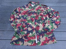 Schweizer Armee Feldbluse in Alpentarn, Gr. 52 Neuwertige Depotware