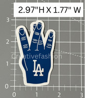 NEW Los Angeles Dodgers LA Dodgers Baseball Vinyl Sticker 86