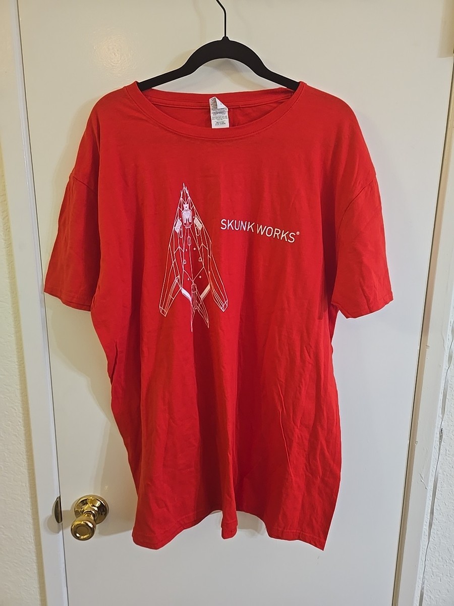 Buzz Rickson’s Lockheed Skunk Works Buzz Rickson's Skunk Works Shirt 2XL F-117 Nighthawk Lockheed