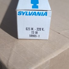 Infrared Quartz Lamp Sylvania 625W 220V T3 IR Specialty Lighting Bulb