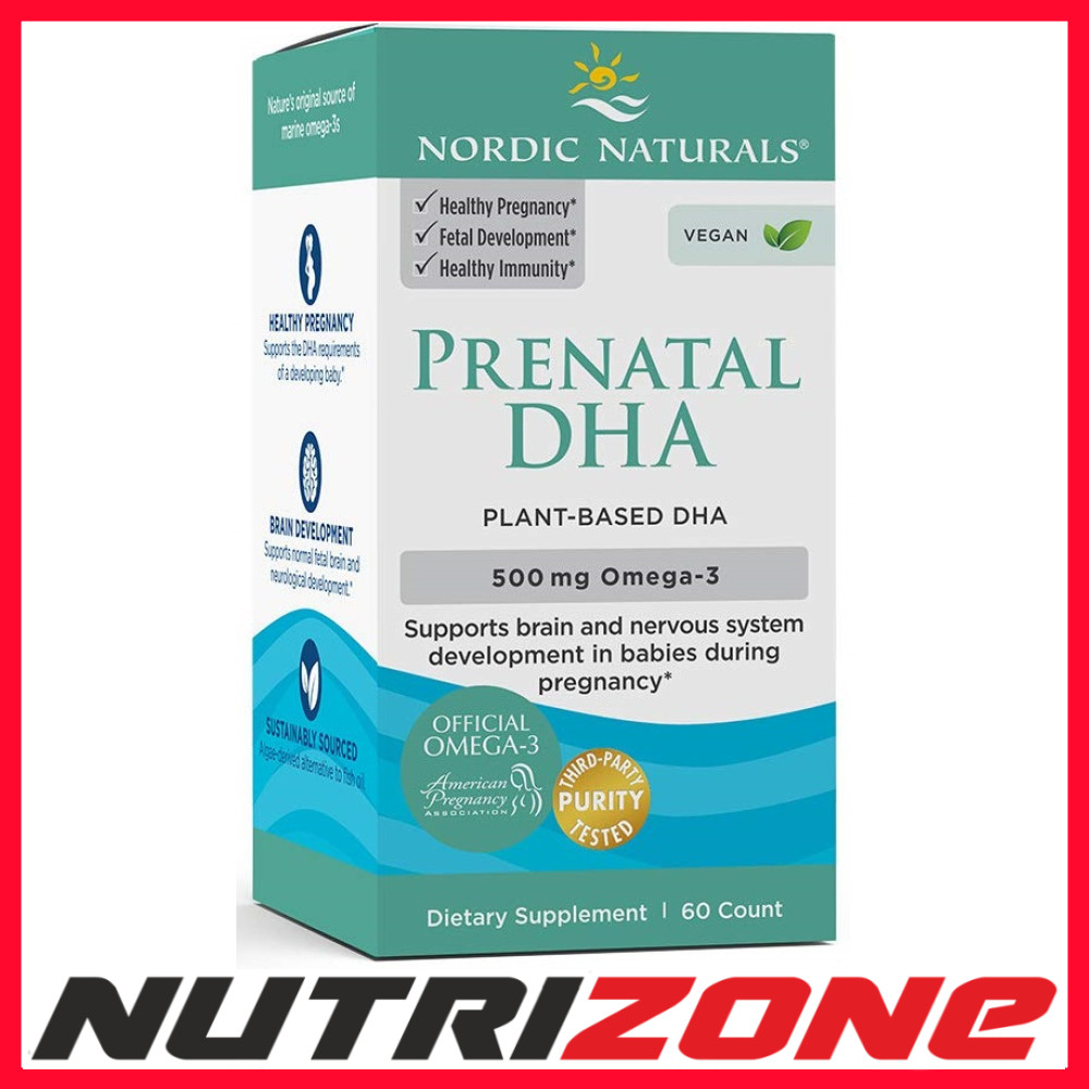 Nordic Naturals (60 Softgels) Prenatal Dha Vegan, 500Mg - 60 Softgels - Image 3