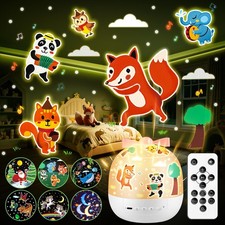 Nachtlicht Sternenhimmel Projektor Kinder 10 Musik Spieluhr Baby Nachttischlampe