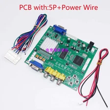 CGA EGA RGB to VGA GAME Video Converter pcb VGA Output Game Convert GBS8200