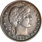 1898-P Barber Quarter