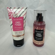 Bath  Body Works Small Champagne In Paris Mist  Body Cream Set-Emily In Paris