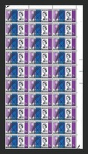 1964 SG 659 3d Forth Bridge Corner block of 30 Unmounted