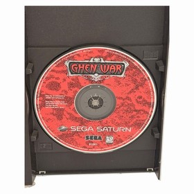 Ghen War (Sega Saturn, 1995) Authentic CIB Complete w/ Manual + Reg Card Tested
