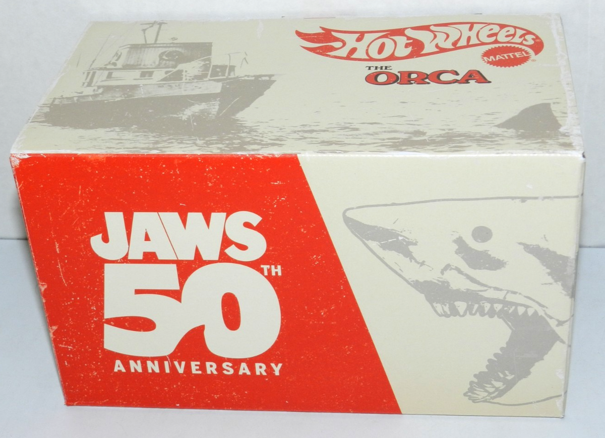 JAWS MATTEL SDCC 2025 EXCLUSIVE 50TH ANNIVERSARY SET NEW GEM SET