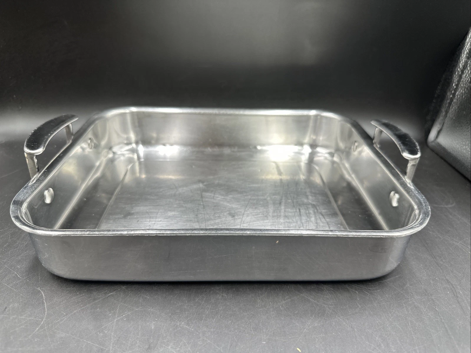 Vollrath Small Bake Roast Pan W/ Handles Commercial Stainless 10.75x8.5x2”
Opens in a new window or