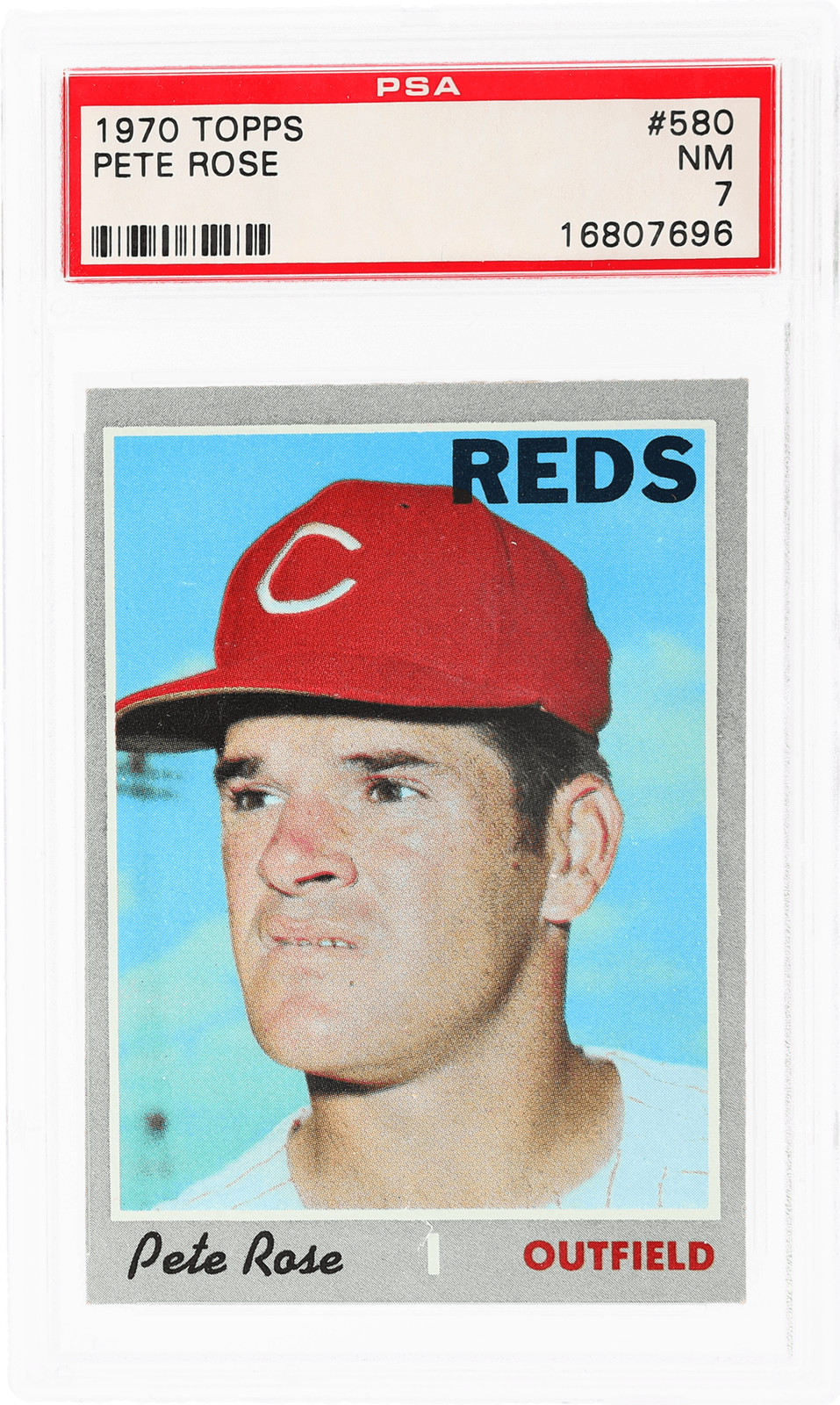 1970 Topps Pete Rose #580 PSA 7