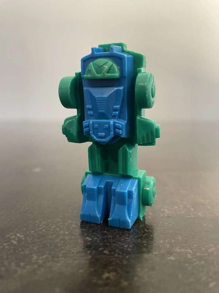McDonald's 1985 Transformers G1 GEARS St Louis Happy Meal juguete verde azul Foto 4 de 4