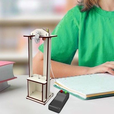 3D Puzzle Zum Selbermachen Elektrischer Aufzug Modell Hand Auge Koordination Kinder Wissenschaft